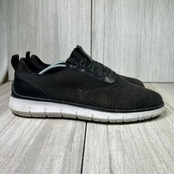 Cole Haan Other - Cole Haan Generation ZeroGrand StitchLite Black Knit Sneaker c32256 Mens Size 12